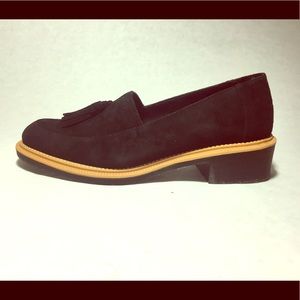 Dr. Martens Favilla II Black Suede Loafers